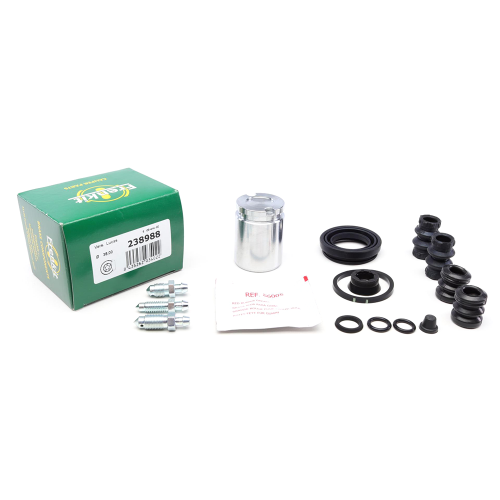 Ремкомплект суппорта (заднего) VW Golf/Passat (d=38mm) Lucas (+поршень с механизмом) 
