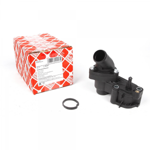 Фланец системы охлаждения Ford Connect 1.8 TDCI 02- (с термостатом и уплотнением)