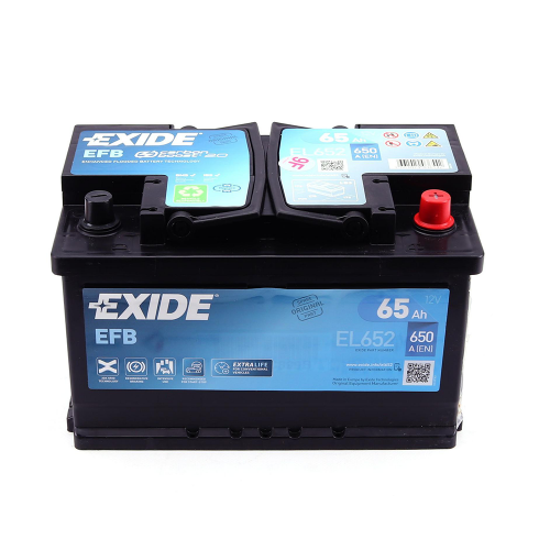 Аккумуляторная батарея 65Ah/650A (278x175x175/+R/B13) (Start-Stop EFB)