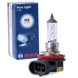 Огляд: Автолампа H8 12V 35W PGJ19-1 Pure Light, BOSCH
