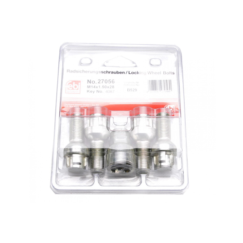 Комплект болтов колесных VW Caddy III/ T4/ T5 (M14x1.5mm) Комплект болтов колесных VW Caddy III/ T4/ T5 (M14x1.5mm)