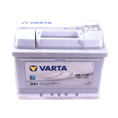 Аккумуляторная батарея 61Ah/600A (242x175x175/+R/B13) Silver Dynamic D21